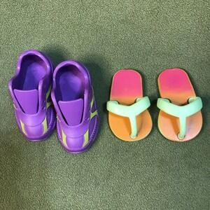 Funrise 2013 18" Doll‎ Shoes Sandals Flip Flop Sneakers Slip Ons